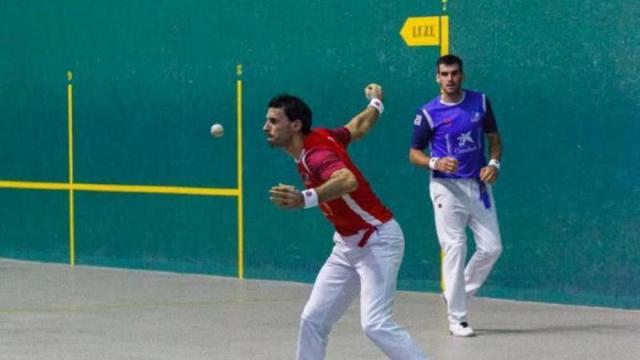 Partido del Festival de Pelota de Errenteria.