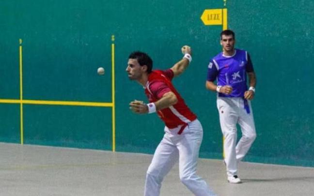 Partido del Festival de Pelota de Errenteria.