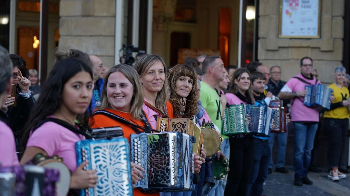 Homenaje a Kepa Junkera en el Teatro Arriaga