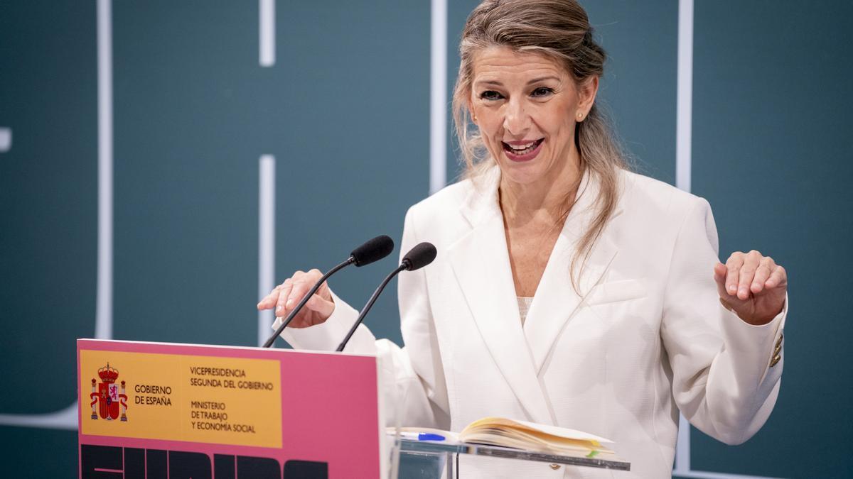 Imagen de archivo de Yolanda Díaz.