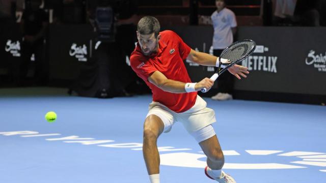 Novak Djokovic, en una de sus últimas comparecencias de la temporada 2025.