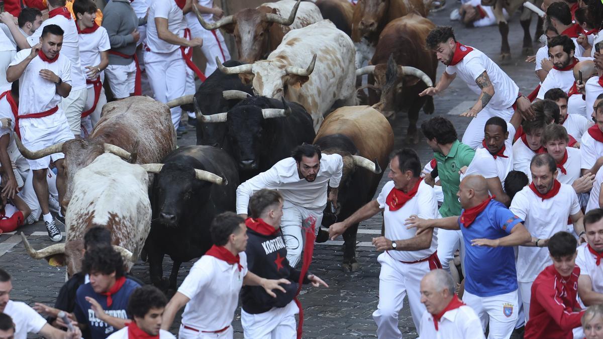 El encierro de este martes 9 de julio, en directo.