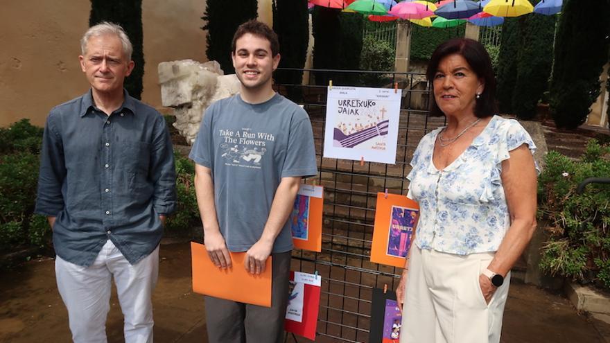 Kerejeta, con el alcalde y con su abuela.