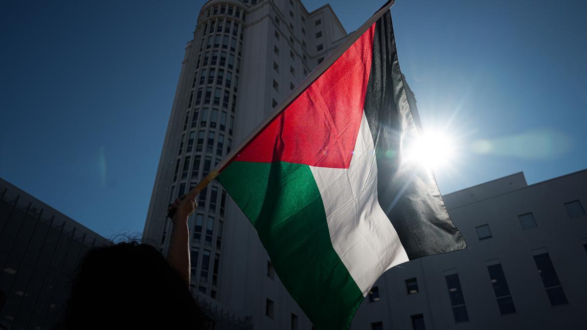 Una bandera de Palestina