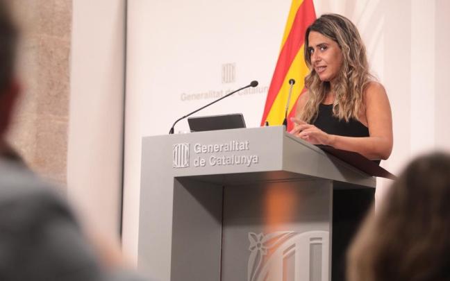 La portavoz del Govern de la Generalitat, Patrícia Plaja. La portavoz del Govern de la Generalitat, Patrícia Plaja.