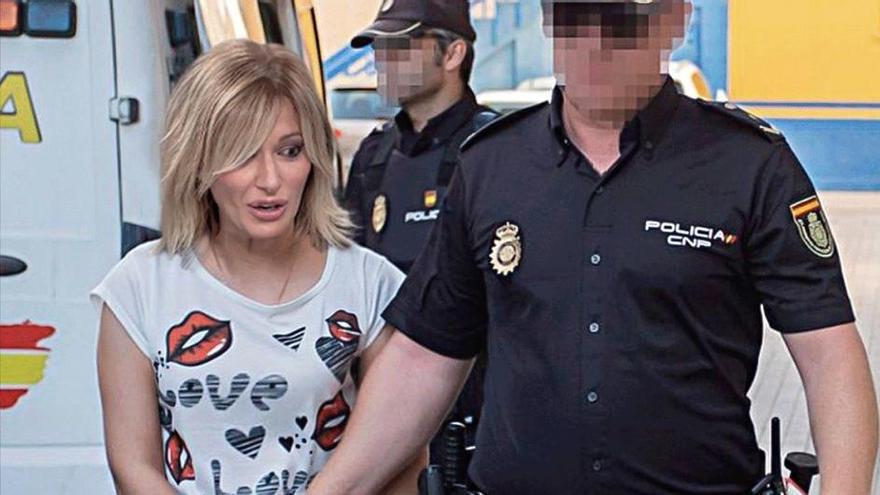 Una de las imágenes de la supuesta detención de Susanna Griso.