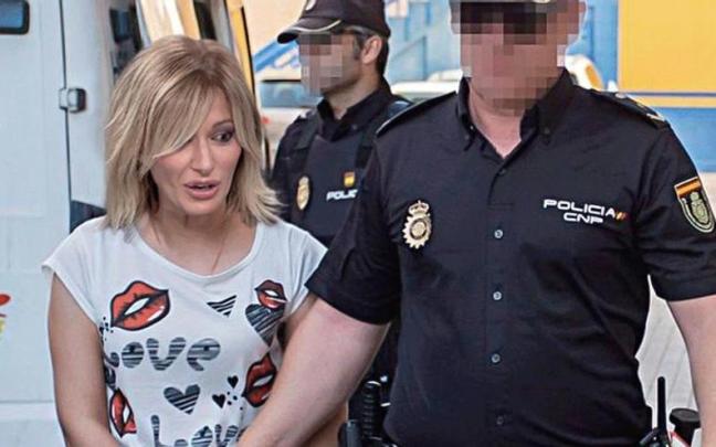 Una de las imágenes de la supuesta detención de Susanna Griso.