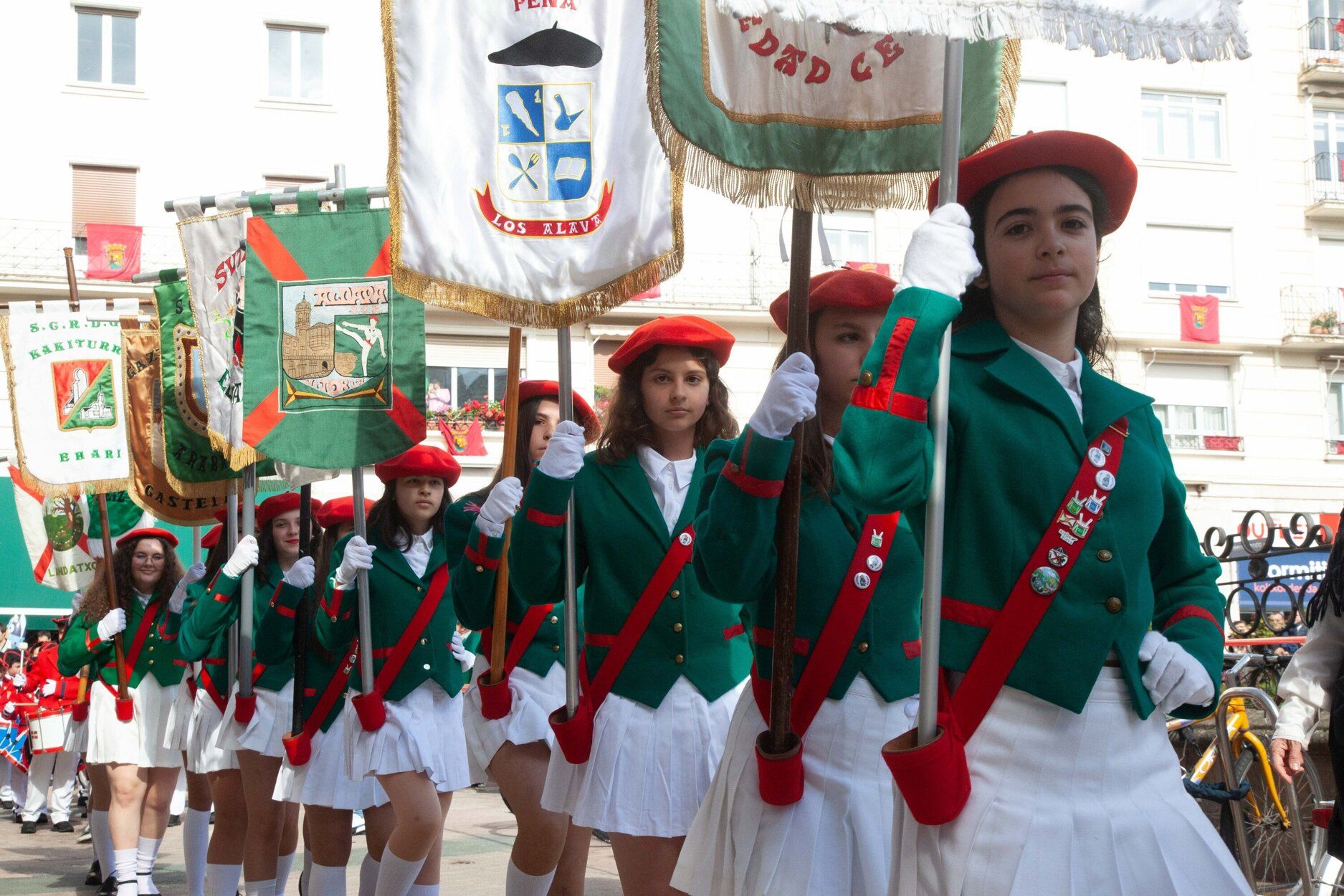Celebración de la Tamborrada de San Prudencio.