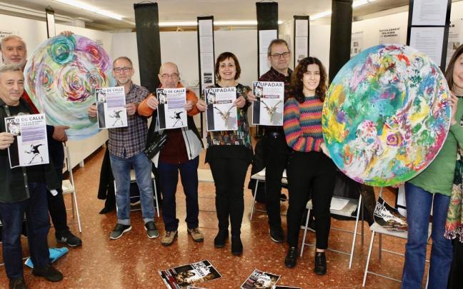 Algunos de los artistas participantes del proyecto 'La Guerra y el tiempo' Algunos de los artistas participantes del proyecto 'La Guerra y el tiempo'