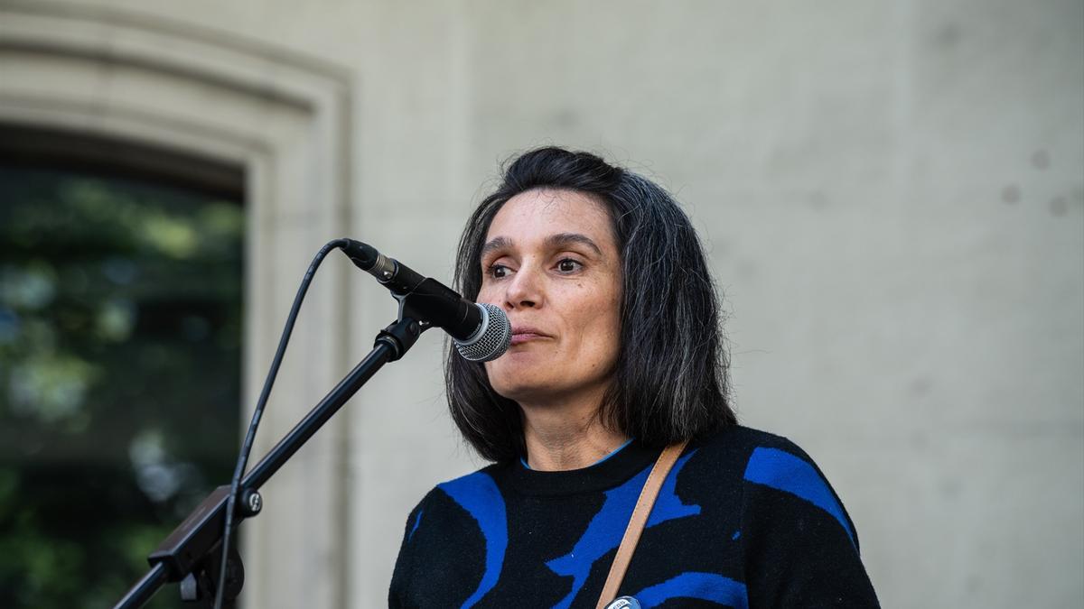 Oihana Goiriena, pareja del periodista vasco Pablo González.