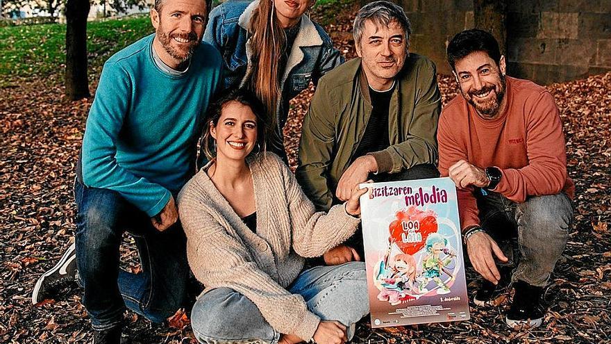 Los creadores de ‘Loa eta Laia’.