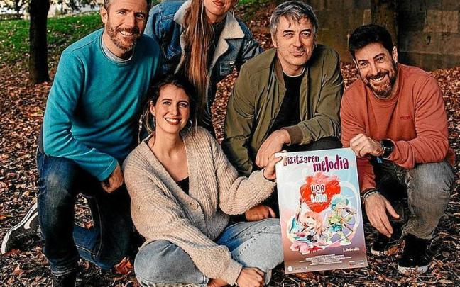 Los creadores de ‘Loa eta Laia’.