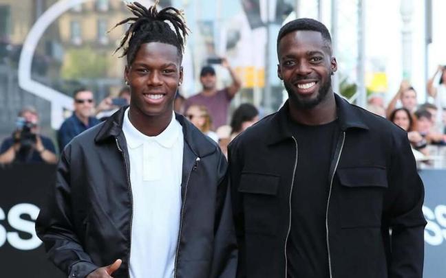 Los hermanos Nico e Iñaki Williams, en una foto de redes sociales