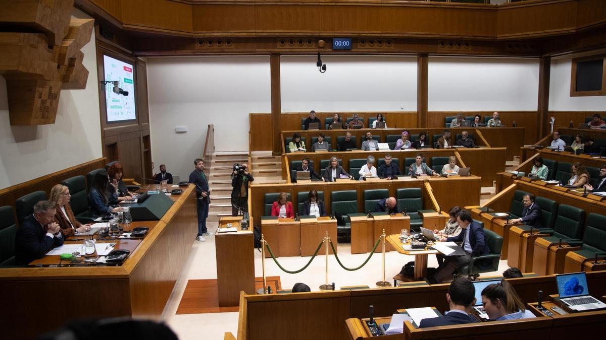 Pleno del Parlamento Vasco