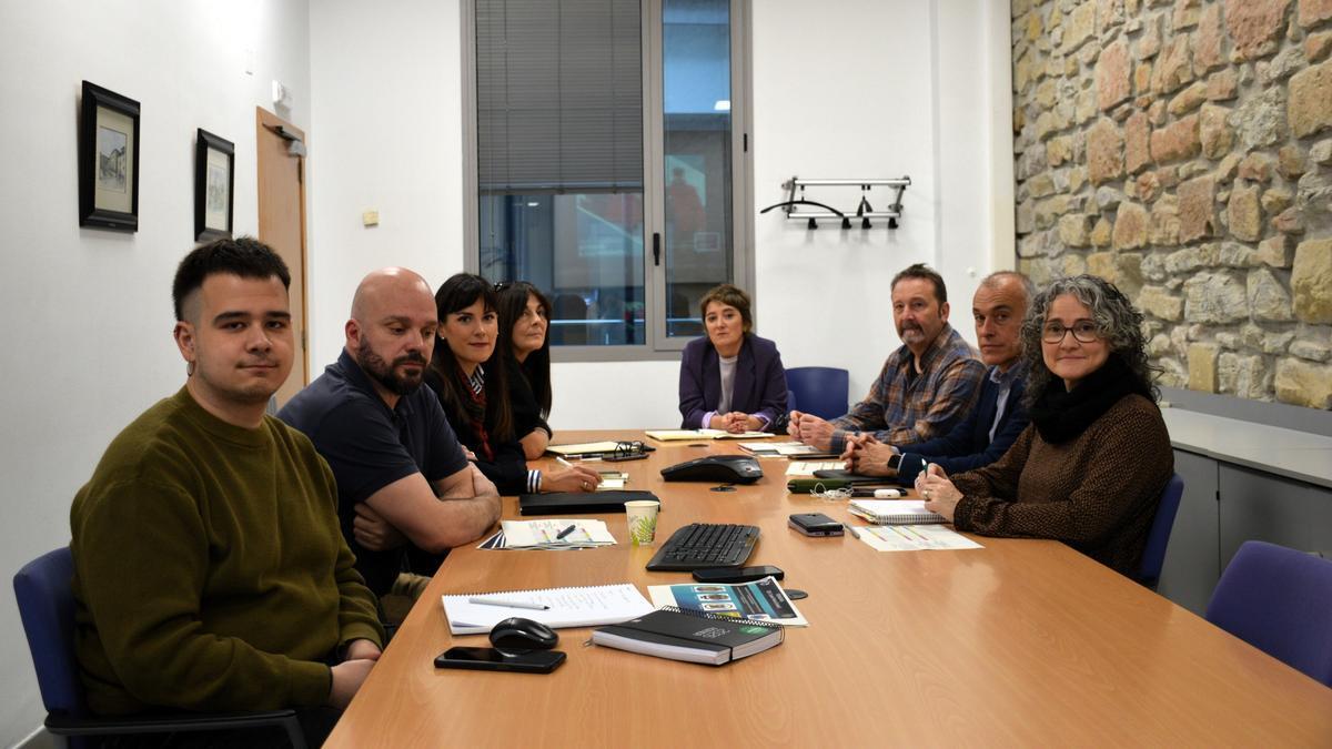 Integrantes de la Mesa de Seguridad