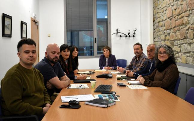 Integrantes de la Mesa de Seguridad