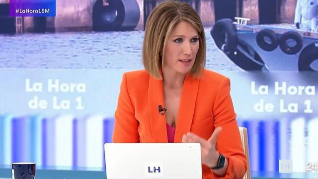 La periodista Silvia Intxaurrondo, presentadora de 'La Hora de la 1'