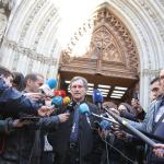 Joseba Segura en el acto oracional de perdón por las víctimas de abusos sexuales