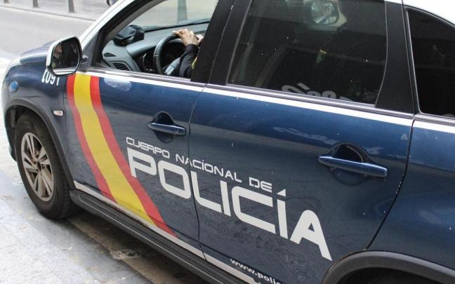 Un vehículo de la Policía Nacional en Lugo (Galicia). / EP Un vehículo de la Policía Nacional en Lugo (Galicia).