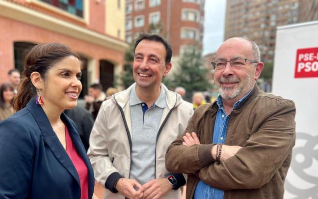 Torres en acto de homenaje con motivo del Día de la República organizado por la Agrupación Socialista de Barakaldo