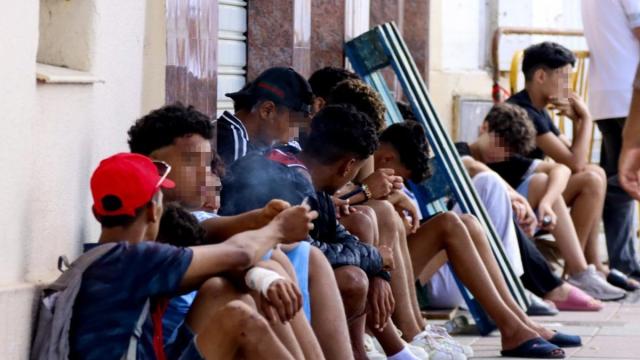 Menores migrantes en Ceuta