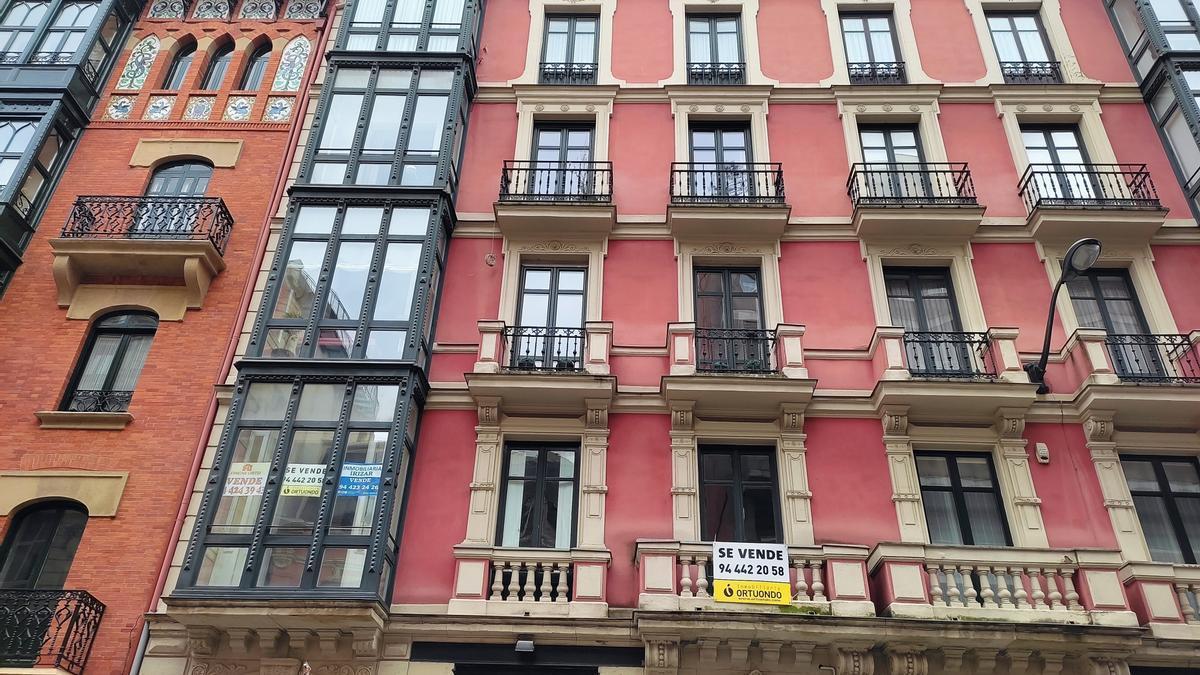 Una vivienda en venta en Euskadi.