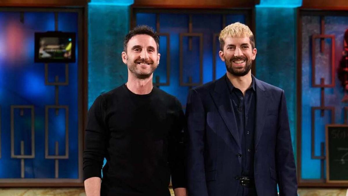 Dani Rovira y David Broncano en 'La Revuelta'