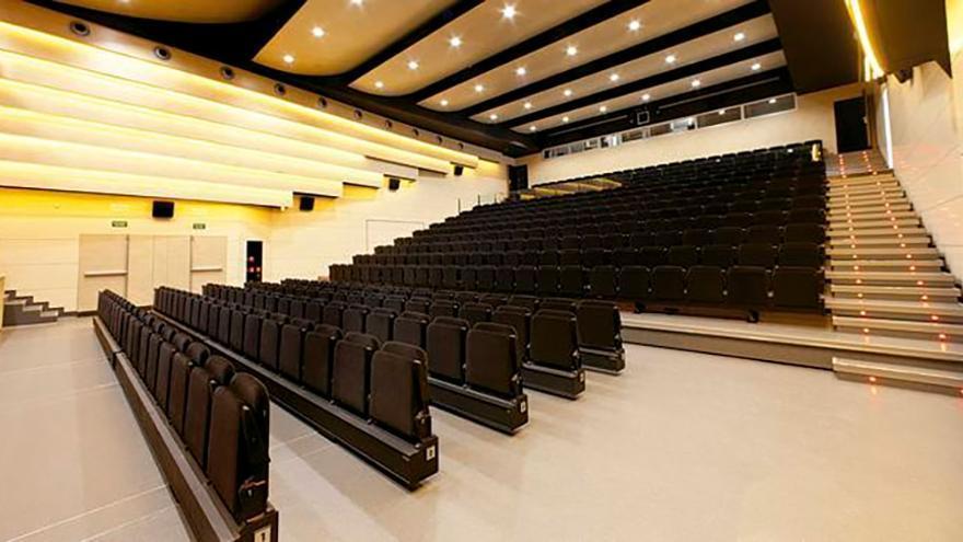 Foto del auditorio Itsas Etxea, donde tendrá lugar la representación
