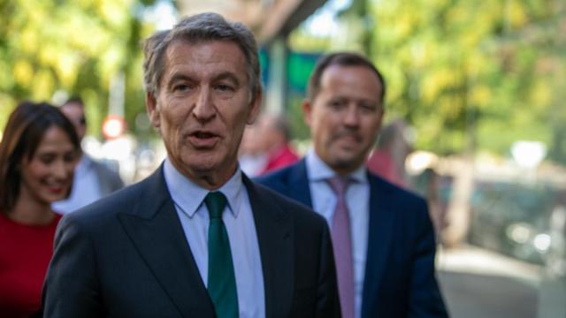 El presidente del PP, Alberto Núñez Feijóo.