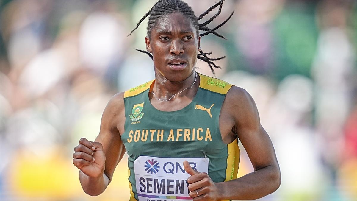La atleta sudafricana Caster Semenya.