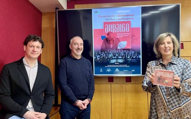 Eduardo Moreno arabarrak 'Arraigo' diskoa aurkeztuko du ostiralean zuzenean Gasteizko Musika Bandarekin.