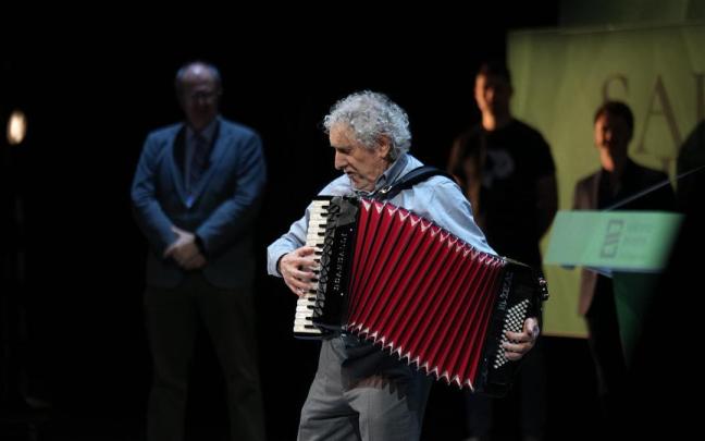 El músico, compositor, folklorista e investigador, Enrike Zelaia