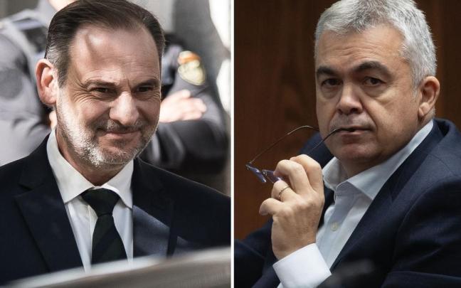 José Luis Ábalos y Santos Cerdán