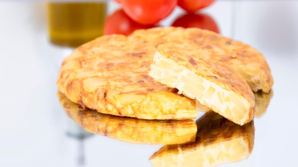 Una tortilla de patatas.