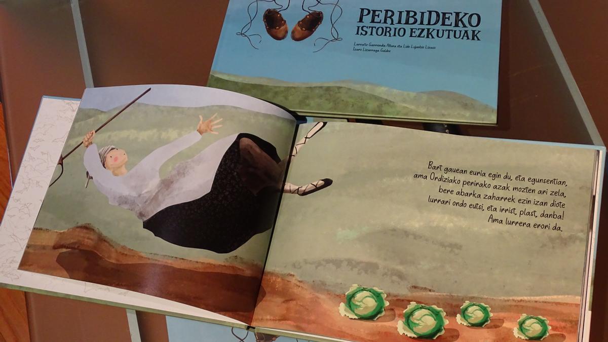 El libro 'Peribideko istorio ezkutuak' de Ordizia.