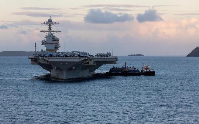 Trump confirma el despliegue de un segundo grupo de portaaviones en la región "por si no hay acuerdo" con Irán.