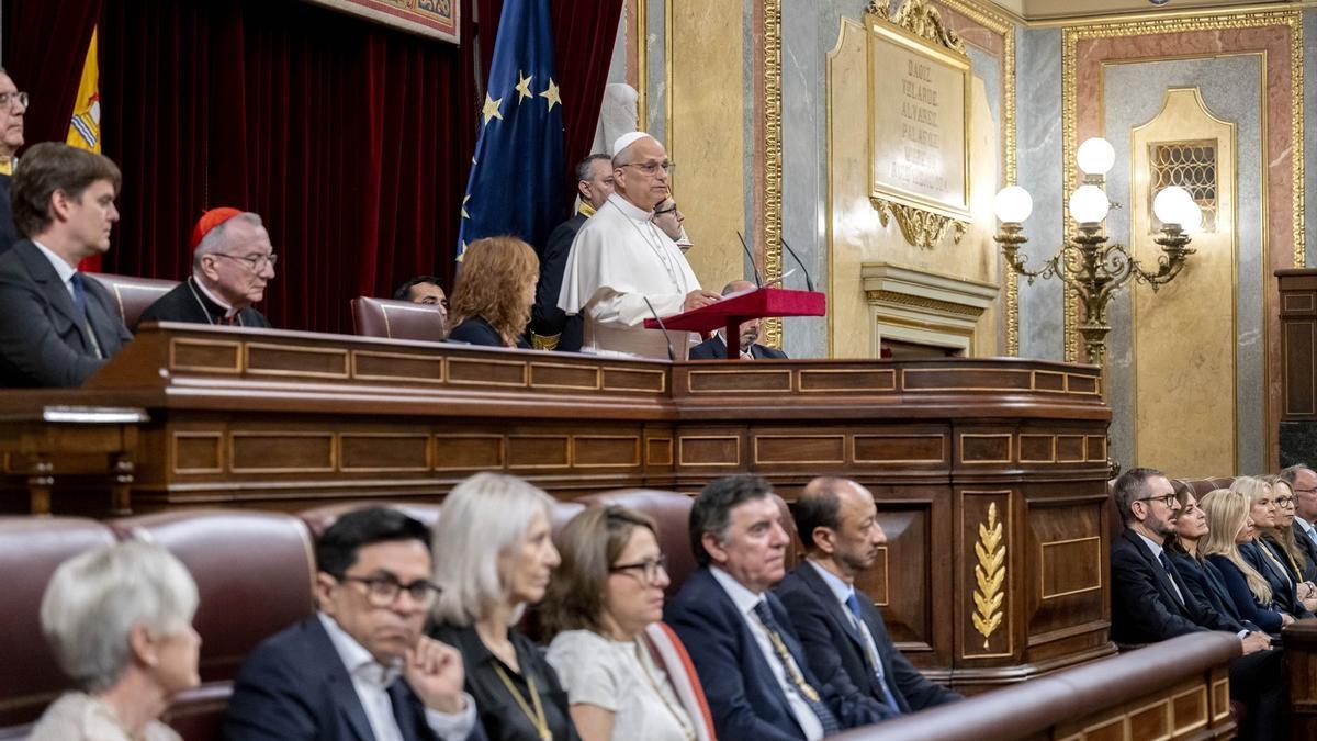 Histórica jornada en el Congreso ante el discurso del Papa