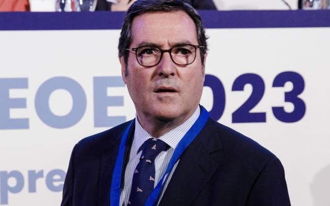 Antonio Garamendi, presidente de la CEOE. Antonio Garamendi, presidente de la CEOE.