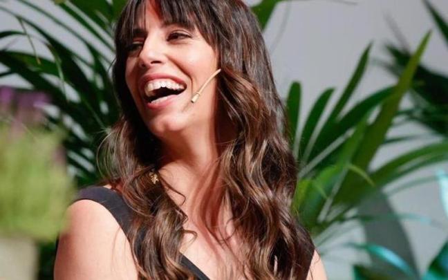 Almudena Cid, en la charla sobre mujeres empoderadas Almudena Cid, en la charla sobre mujeres empoderadas