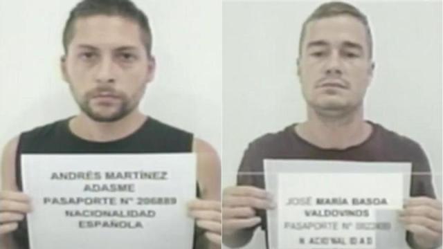 Andrés Martínez Adasme y José María Basoa Valdovinos