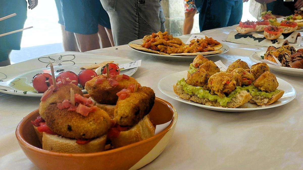 Concurso de pintxos en las fiestas de Artziniega del pasado septiembre
