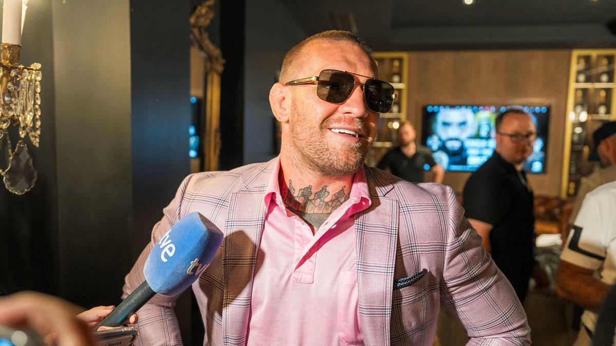 El luchador irlandés Conor Mcgregor.