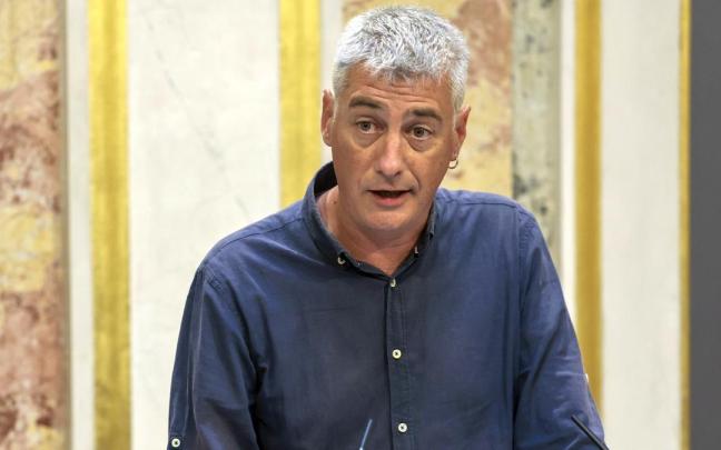El portavoz adjunto de EH Bildu, Oskar Matute.