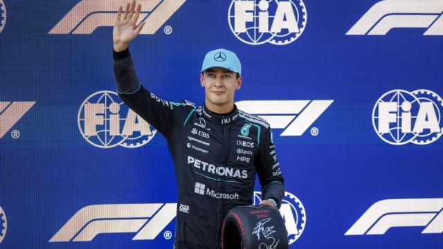 George Russell, tras firmar la pole en el Gran Premio de Austria
