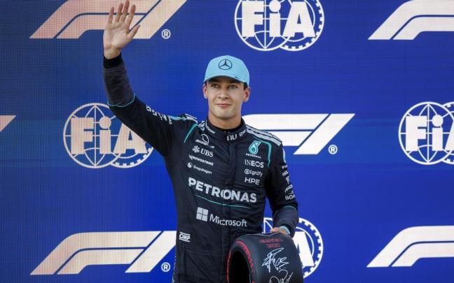 George Russell, tras firmar la pole en el Gran Premio de Austria