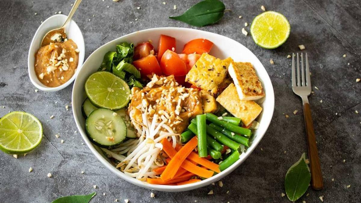 La famosa ensalada de Indonesia, 'gado-gado'.