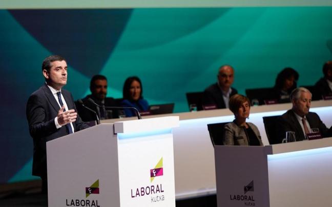 Asamblea de Laboral Kutxa en San Sebastián
