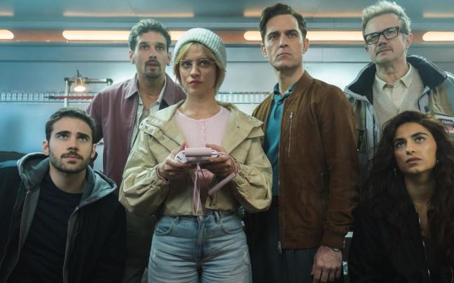 Imagen del grupo protagonista de la serie ‘Berlín y la dama del armiño’
