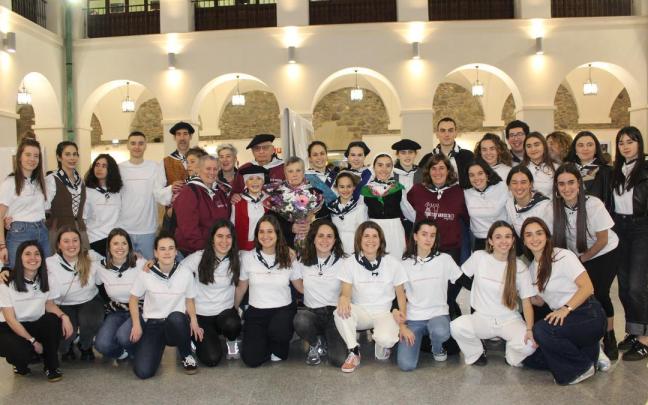 Urteurrenaren barruan martxoan egindako ekitaldia, erakusketaren irekierarekin batera.