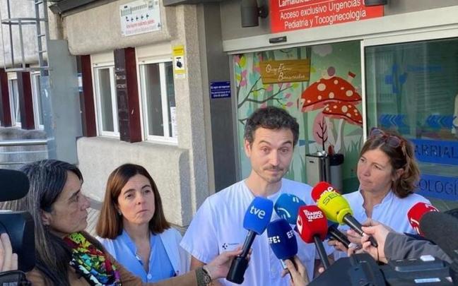Profesionales de pediatría que atienden en Osakidetza a los menores procedentes de Gaza